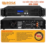 Main cục đẩy công suất 2 kênh bosa AM-1000
