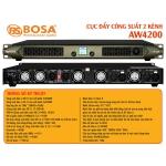 CỤC ĐẨY CÔNG SUẤT 2 KÊNH BOSA AW4200