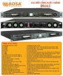 Main cục đẩy công suất 2 kênh bosa DS14.2