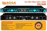 Cục đẩy công suất 2 kênh bosa DS2400