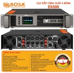 Main cục đẩy công suất 4 kênh bosa DX800