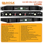 CỤC ĐẨY CÔNG SUẤT 4 KÊNH BOSA G2500L
