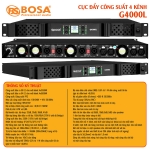 CỤC ĐẨY CÔNG SUẤT 4 KÊNH BOSA G4000L