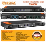 Main cục đẩy công suất 2 kênh bosa M600W