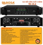 Main cục đẩy công suất 2 kênh bosa TD-18.4