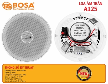 Loa âm trần bosa A125