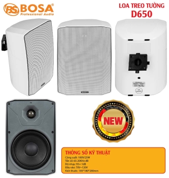Loa treo tường bosa D650