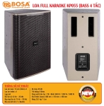 Loa full karaoke bosa KP055 (bass 4 tấc)