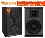 LOA FULL KARAOKE BOSA PA6012 (BASS 3 TẤC)
