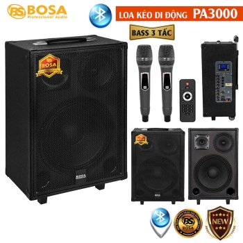 LOA KÉO DI ĐỘNG BOSA PA3000