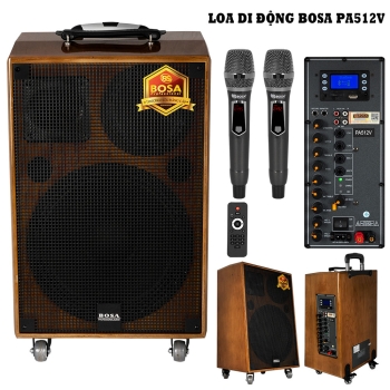 LOA KÉO DI ĐỘNG BOSA PA512V