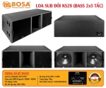 LOA SUB ĐÔI KS28 (BASS 2x5 TẤC)