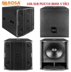 Loa sub bosa PGX718 (Bass 5 tấc)