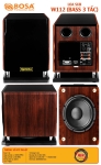 Loa sub bosa W112 (Bass 3 tấc)
