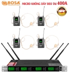 Micro không dây đeo tai bosa 400A
