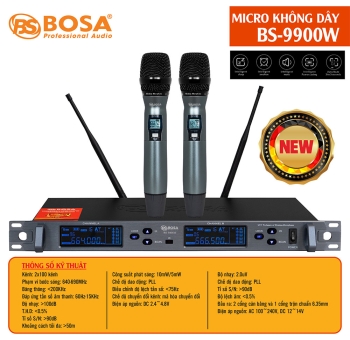 Micro không dây bosa BS-9900W