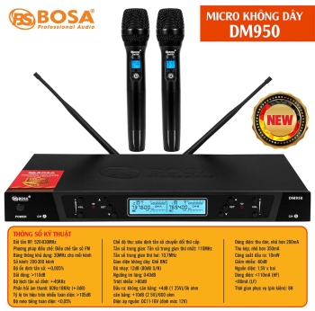 Micro không dây bosa DM950