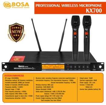 Micro không dây bosa KX700