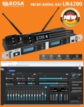 MIcro không dây bosa UK4200