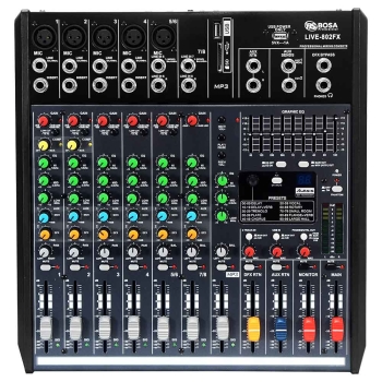 Mixer bosa LIVE 802FX