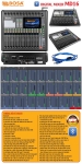 Mixer digital bosa MD16 (bluetooh)