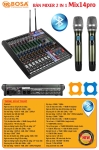 Mixer 2 in 1 bosa Mix 14pro bluetooth
